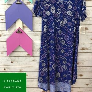 NWT LULAROE ELEGANT CARLY SIZE L